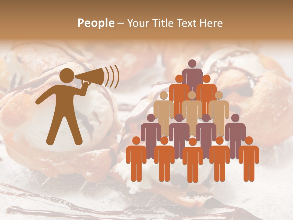 Sweets Choux Sugar PowerPoint Template