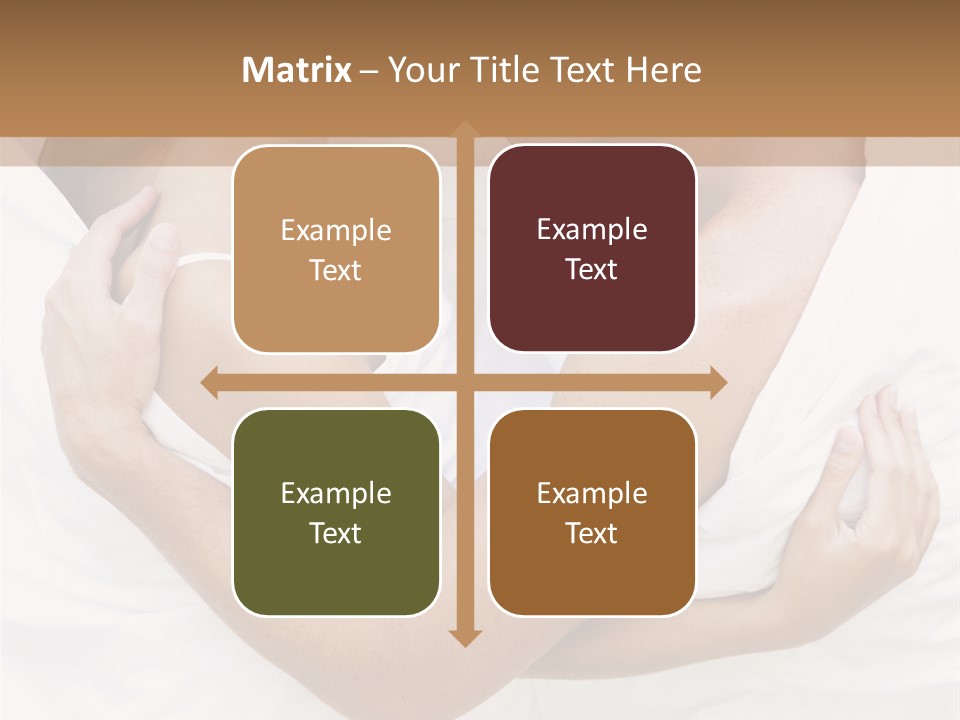 Couple Young Woman Daytime PowerPoint Template