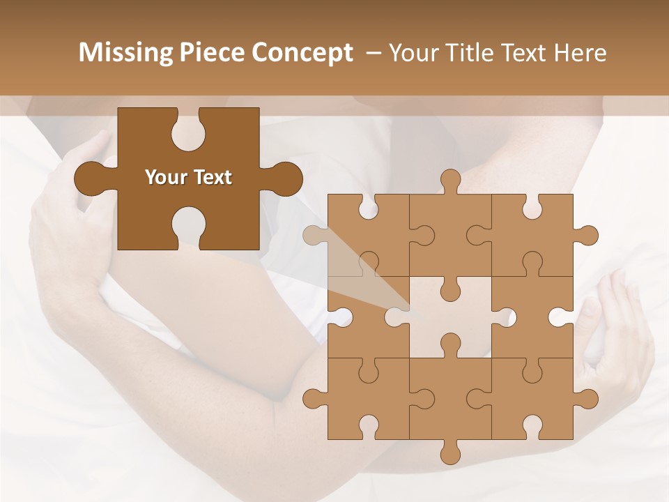 Couple Young Woman Daytime PowerPoint Template