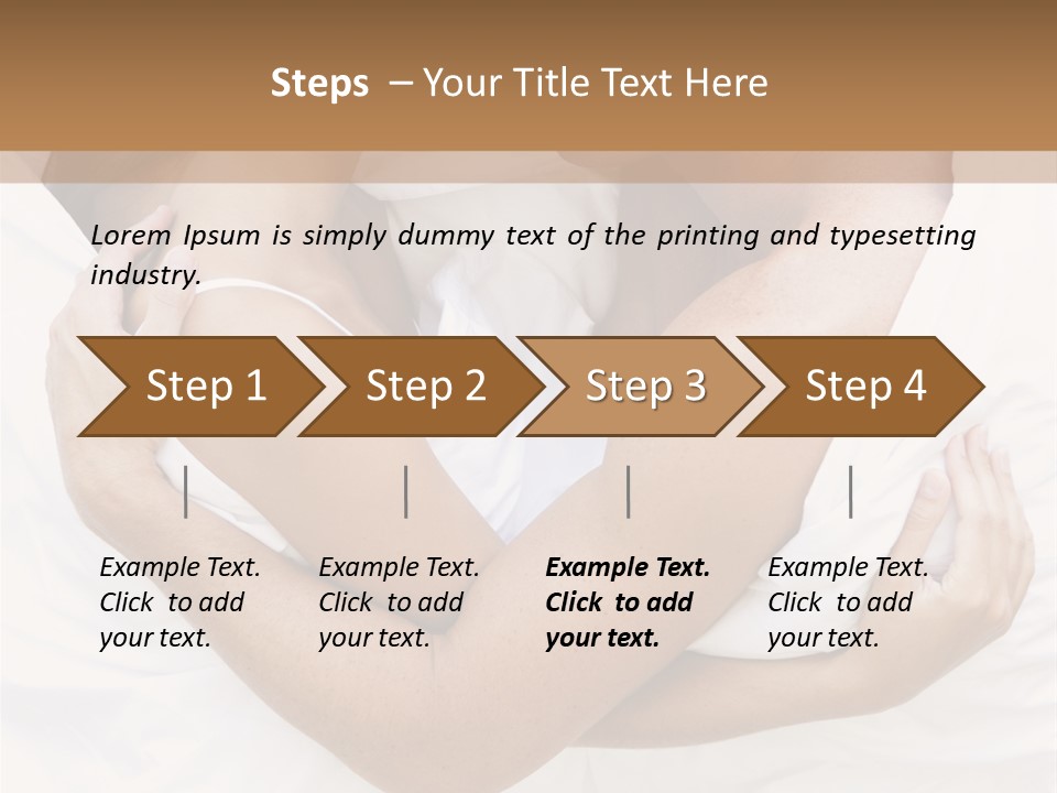 Couple Young Woman Daytime PowerPoint Template