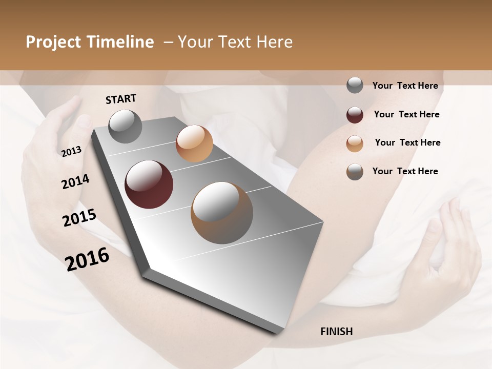 Couple Young Woman Daytime PowerPoint Template