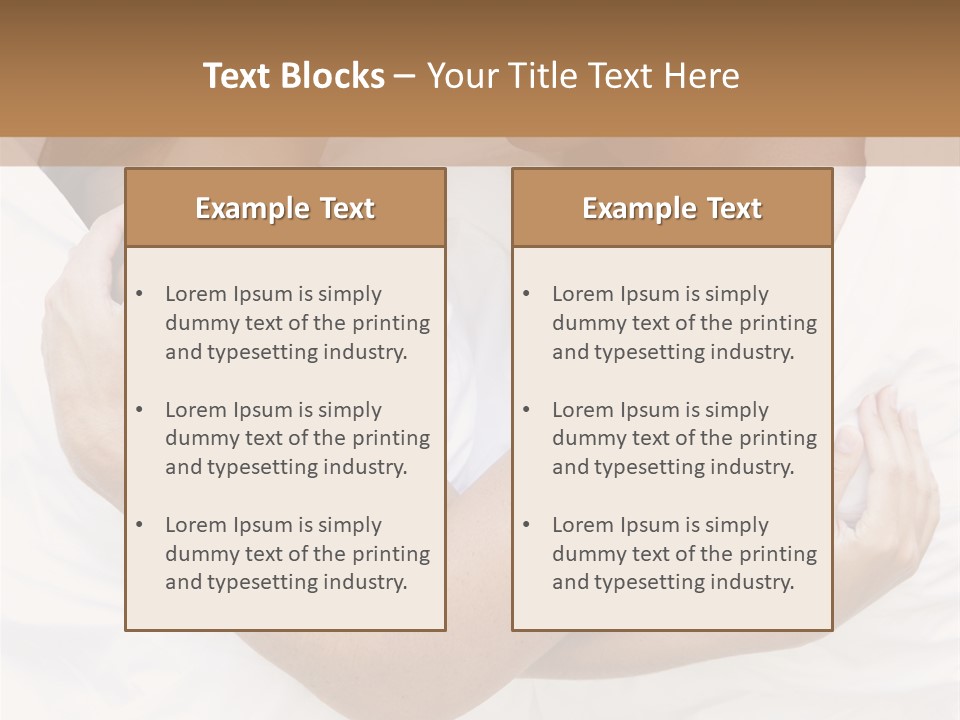 Couple Young Woman Daytime PowerPoint Template