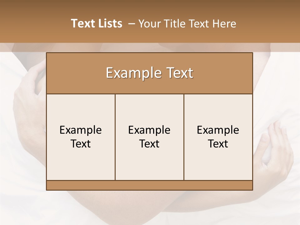 Couple Young Woman Daytime PowerPoint Template