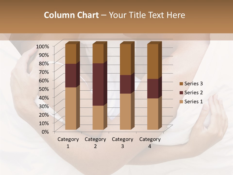 Couple Young Woman Daytime PowerPoint Template