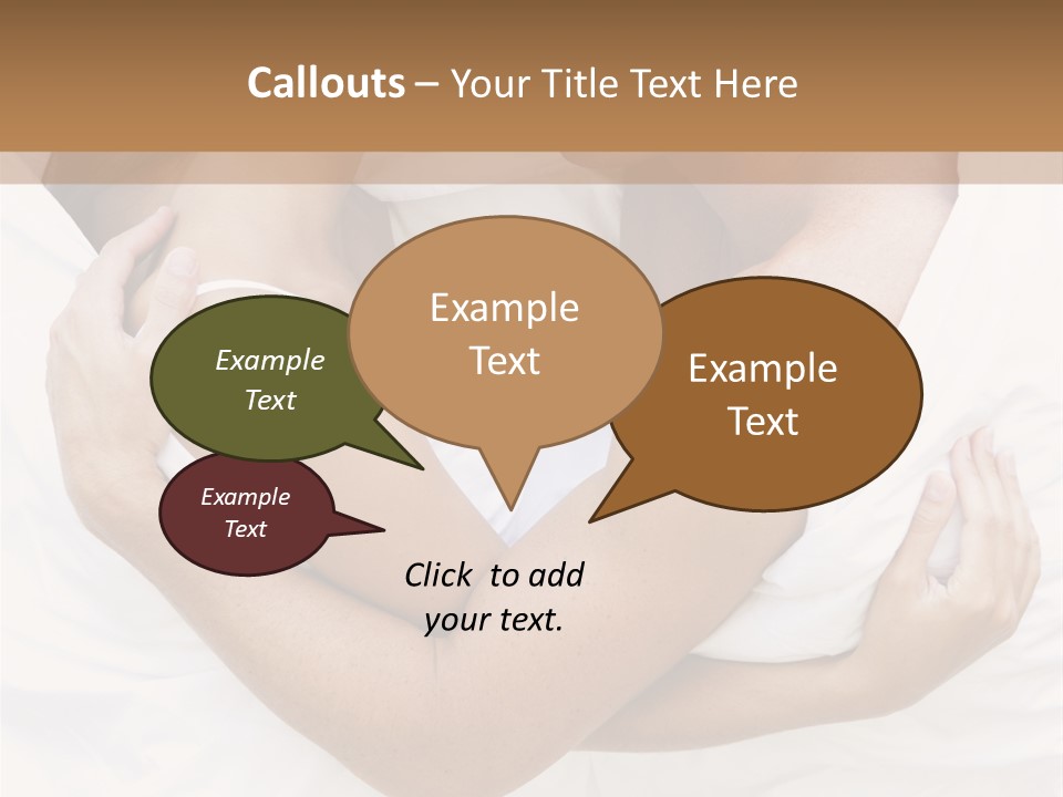 Couple Young Woman Daytime PowerPoint Template