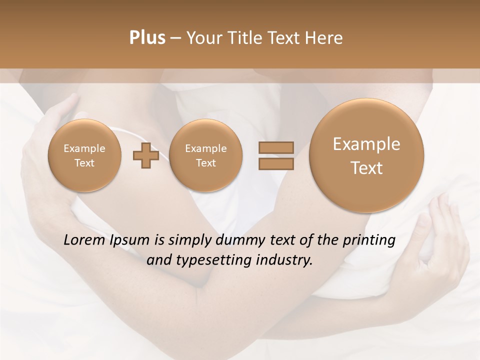 Couple Young Woman Daytime PowerPoint Template