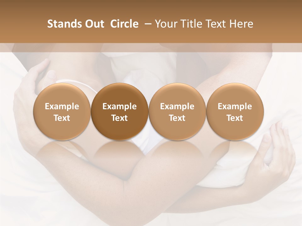 Couple Young Woman Daytime PowerPoint Template