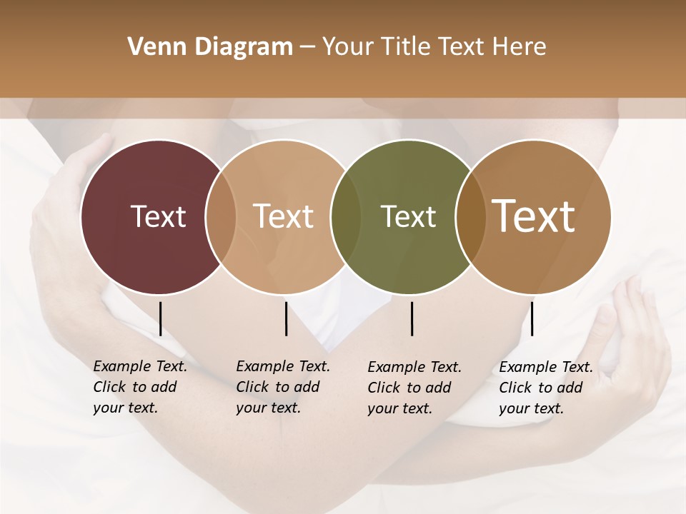 Couple Young Woman Daytime PowerPoint Template