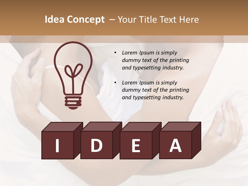 Couple Young Woman Daytime PowerPoint Template