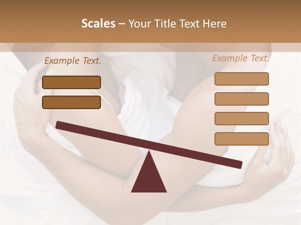 Couple Young Woman Daytime PowerPoint Template