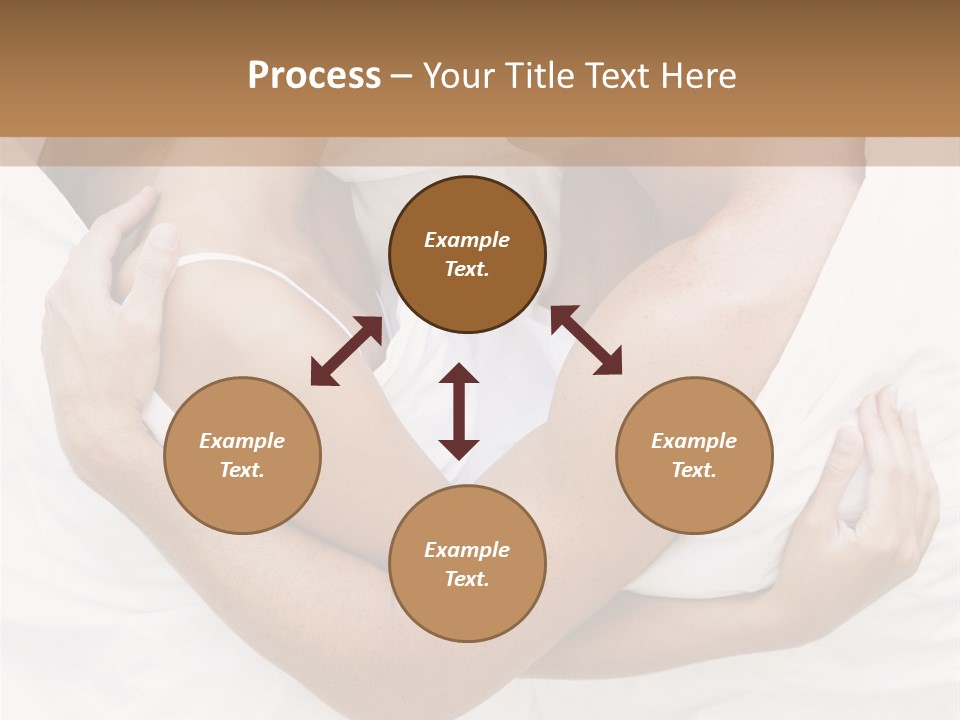 Couple Young Woman Daytime PowerPoint Template