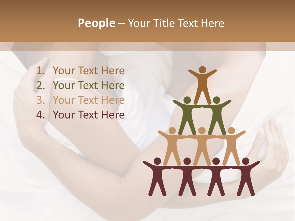 Couple Young Woman Daytime PowerPoint Template