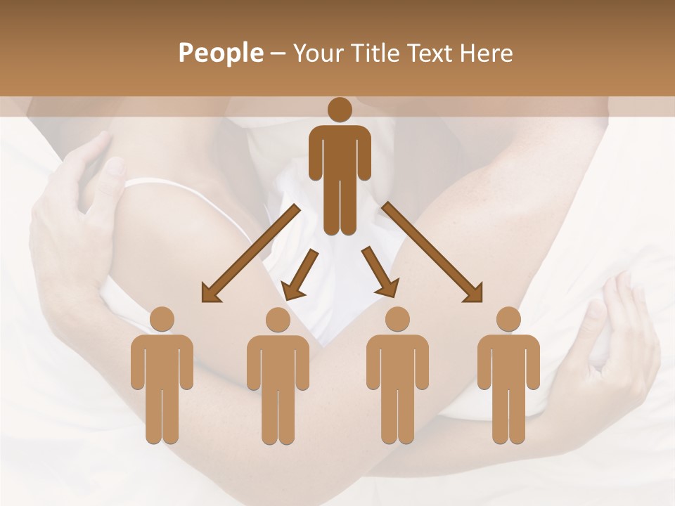 Couple Young Woman Daytime PowerPoint Template