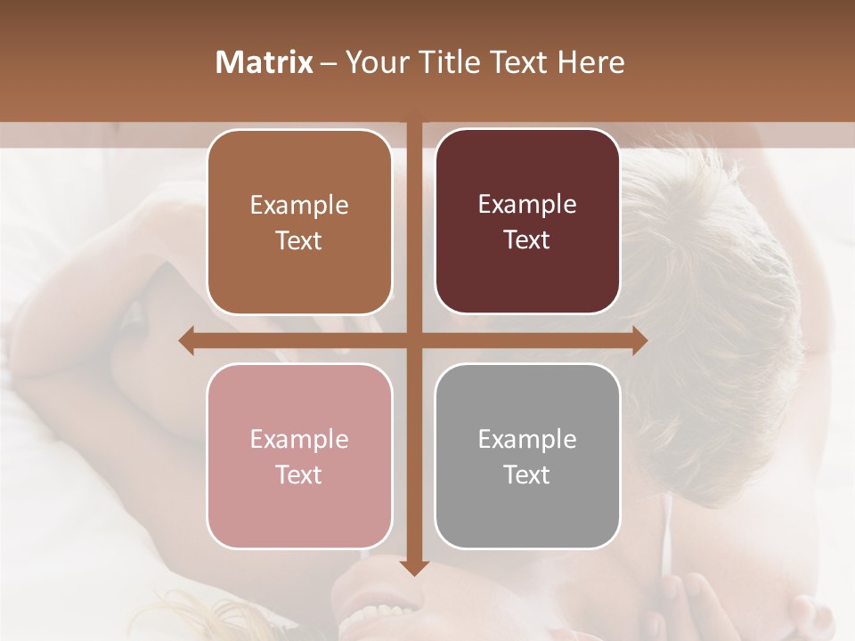 Relationships Head And Shoulders Bedroom PowerPoint Template