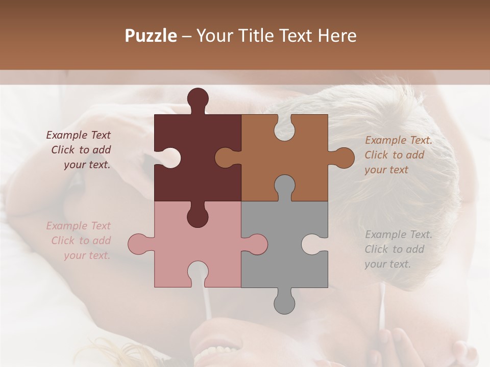 Relationships Head And Shoulders Bedroom PowerPoint Template