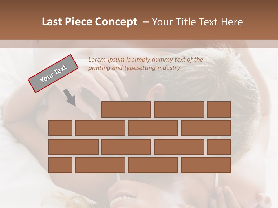 Relationships Head And Shoulders Bedroom PowerPoint Template