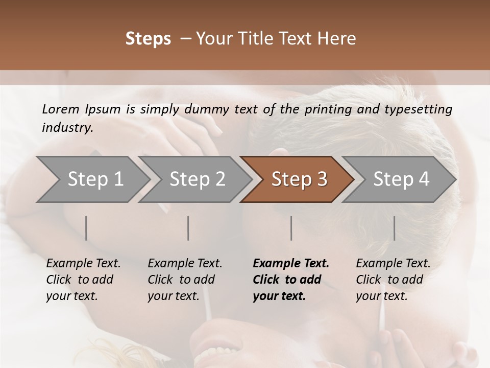 Relationships Head And Shoulders Bedroom PowerPoint Template