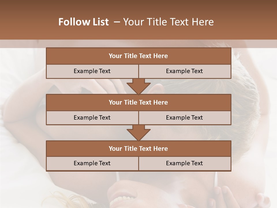 Relationships Head And Shoulders Bedroom PowerPoint Template