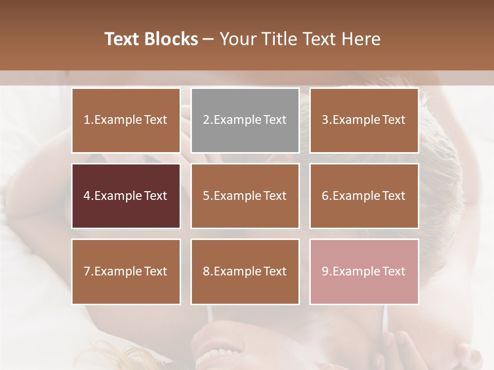 Relationships Head And Shoulders Bedroom PowerPoint Template