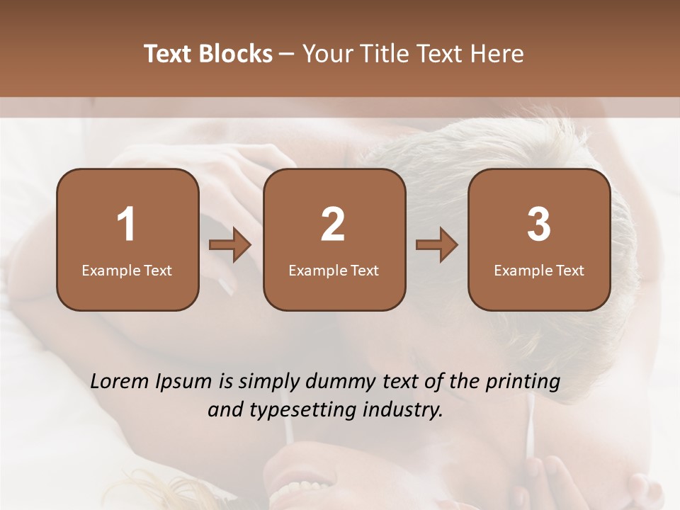 Relationships Head And Shoulders Bedroom PowerPoint Template