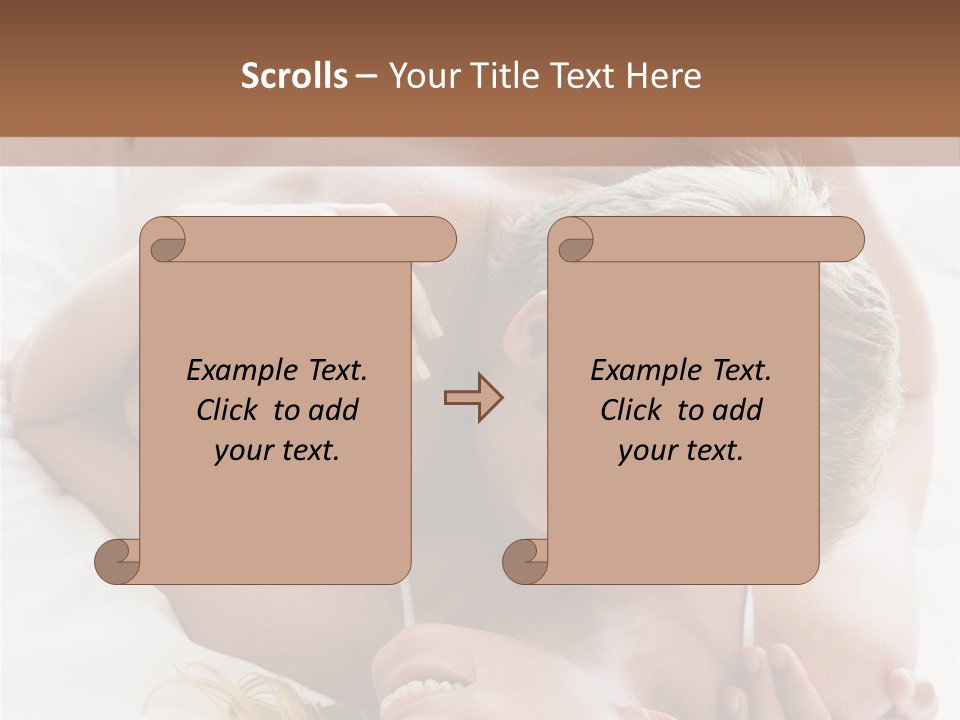 Relationships Head And Shoulders Bedroom PowerPoint Template