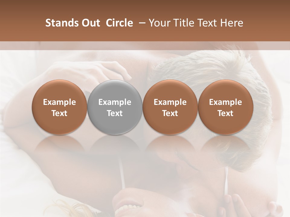 Relationships Head And Shoulders Bedroom PowerPoint Template