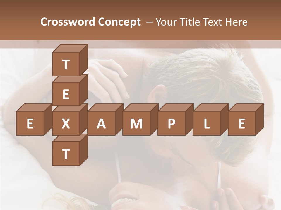 Relationships Head And Shoulders Bedroom PowerPoint Template