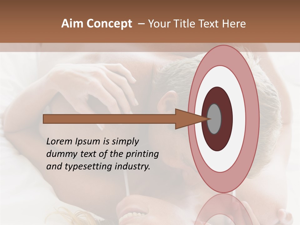 Relationships Head And Shoulders Bedroom PowerPoint Template