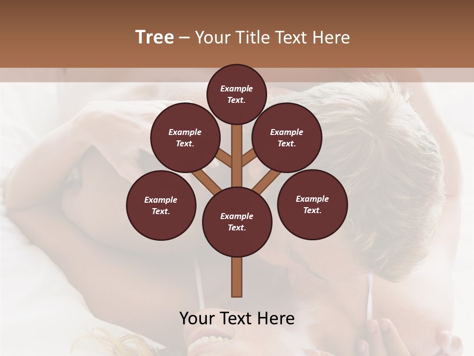 Relationships Head And Shoulders Bedroom PowerPoint Template