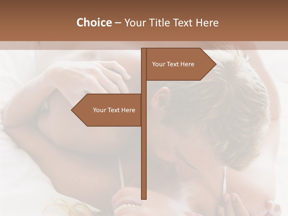 Relationships Head And Shoulders Bedroom PowerPoint Template