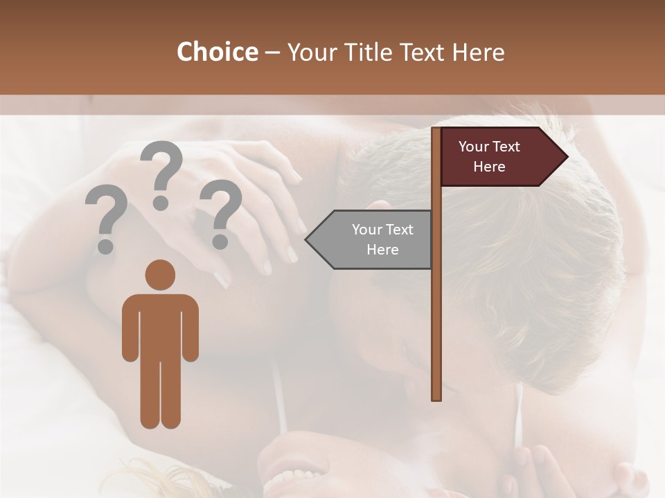 Relationships Head And Shoulders Bedroom PowerPoint Template