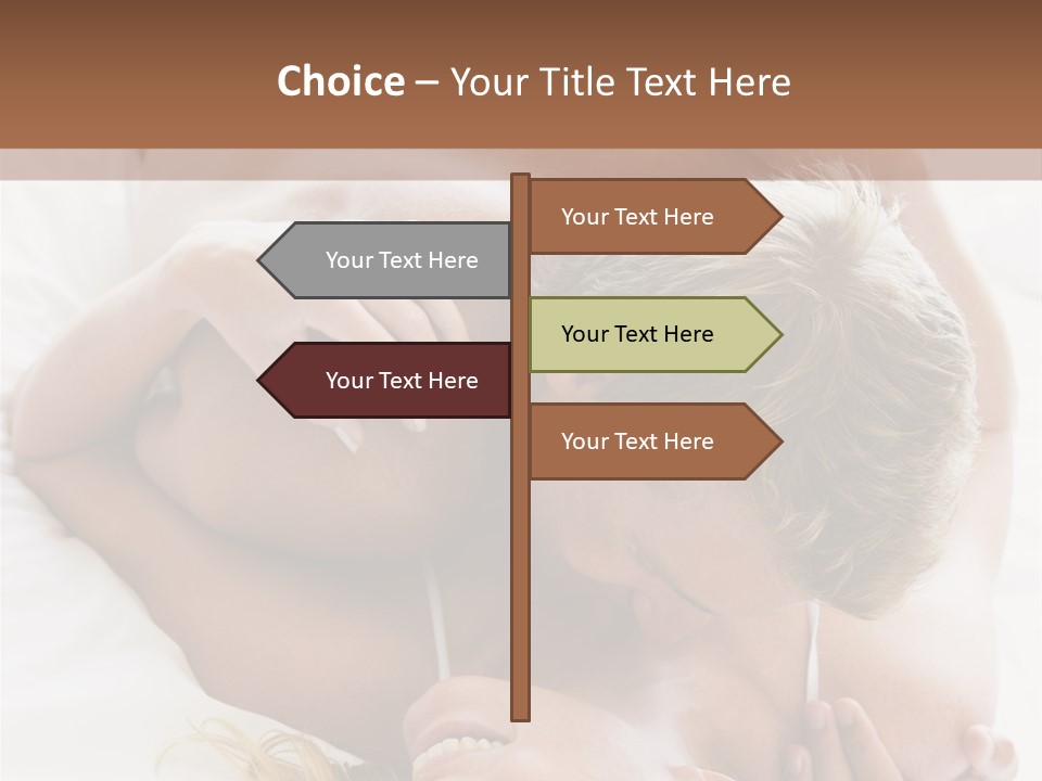 Relationships Head And Shoulders Bedroom PowerPoint Template