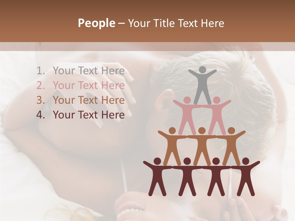 Relationships Head And Shoulders Bedroom PowerPoint Template