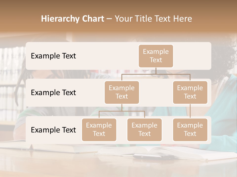 Reading Ethnic Female PowerPoint Template