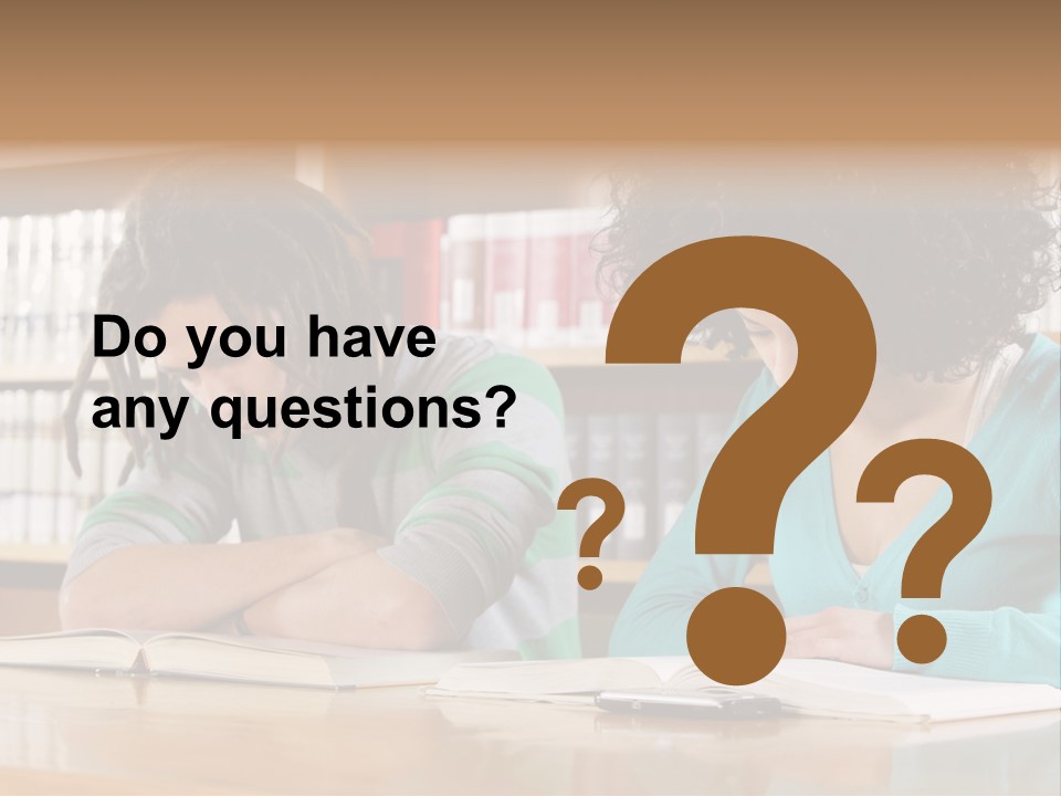 Reading Ethnic Female PowerPoint Template