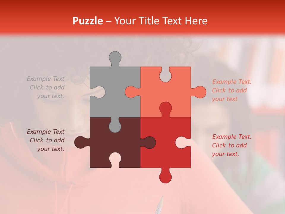 Classroom School Real People PowerPoint Template