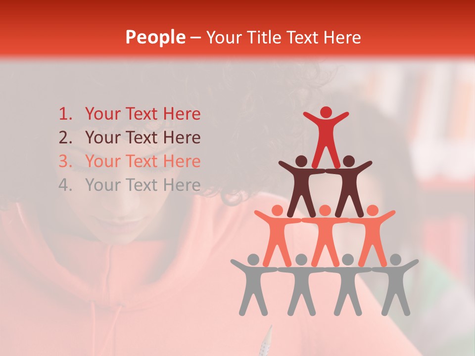 Classroom School Real People PowerPoint Template