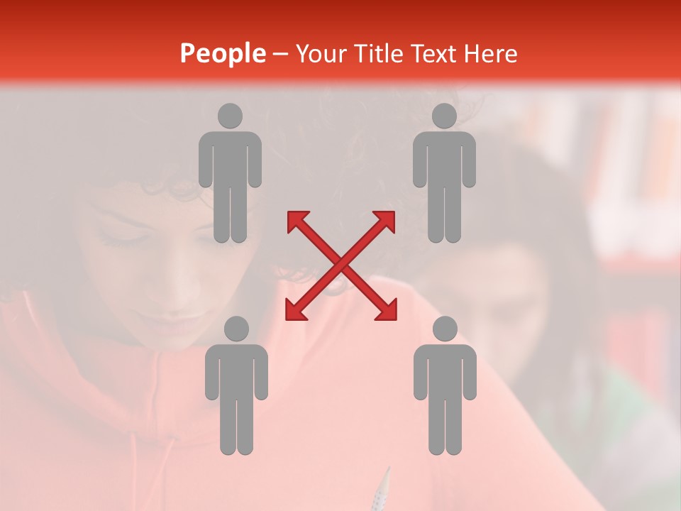 Classroom School Real People PowerPoint Template