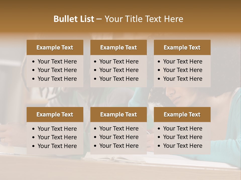 Smart Phone Young Man Campus PowerPoint Template