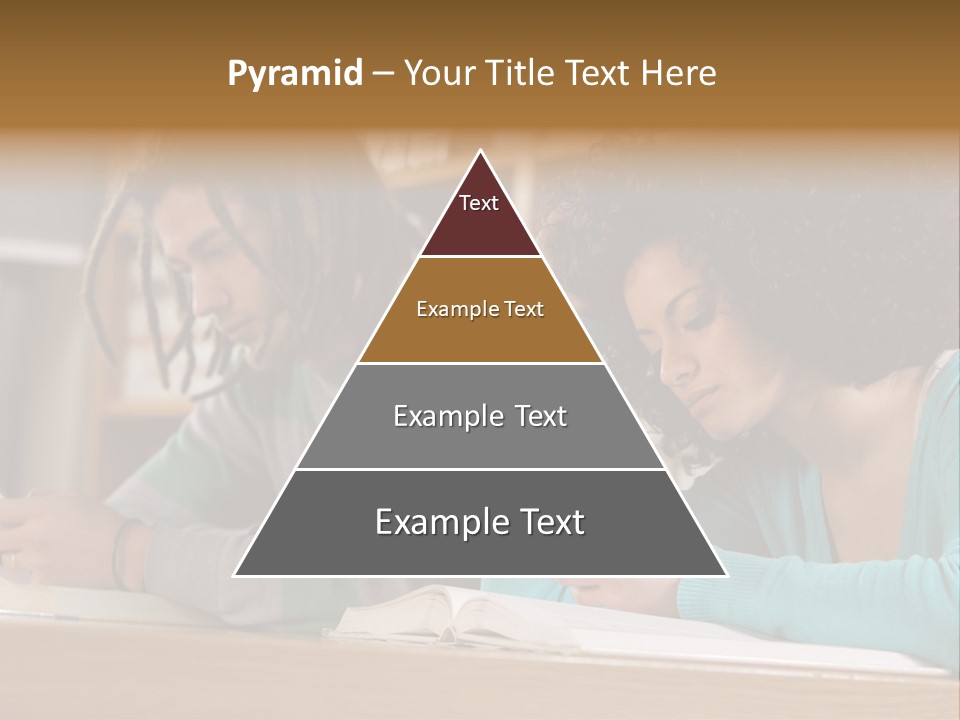 Smart Phone Young Man Campus PowerPoint Template