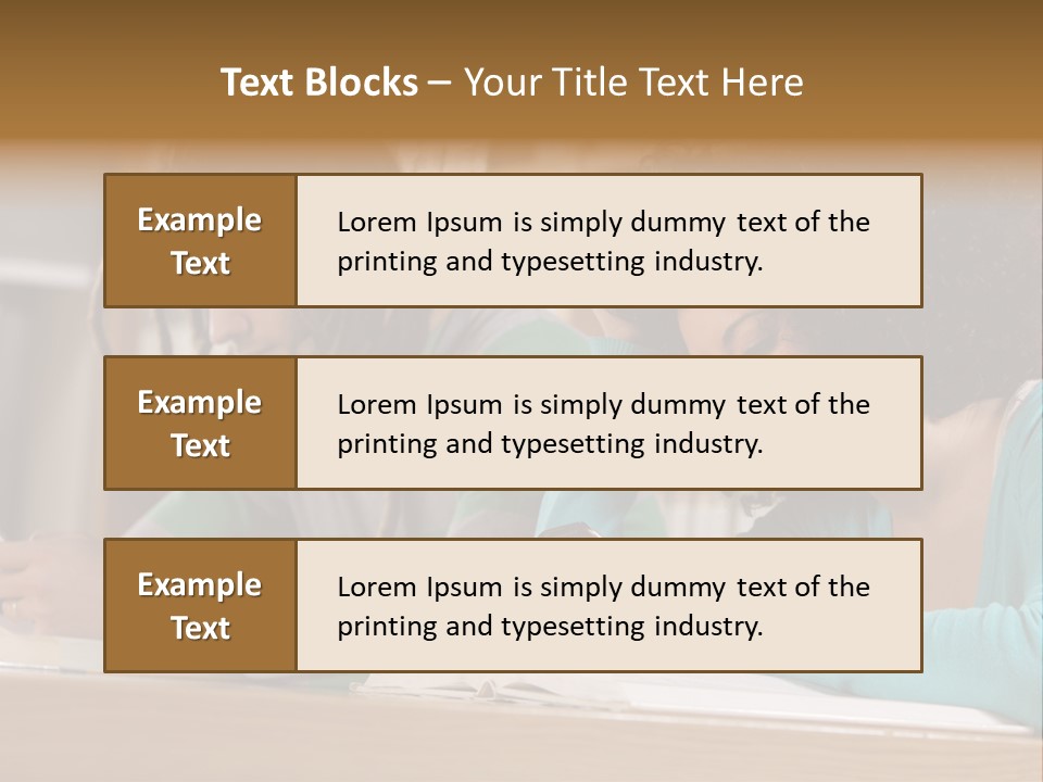 Smart Phone Young Man Campus PowerPoint Template