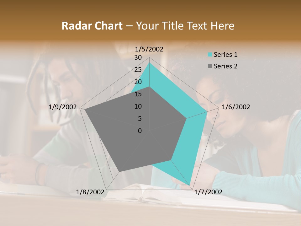 Smart Phone Young Man Campus PowerPoint Template