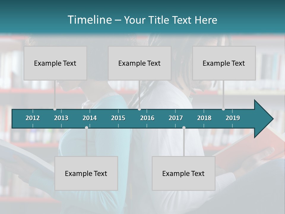 Library Dreadlocks Education PowerPoint Template