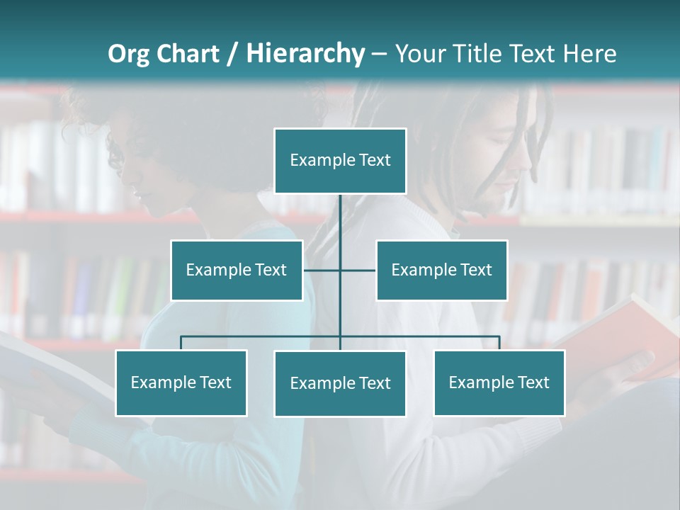 Library Dreadlocks Education PowerPoint Template