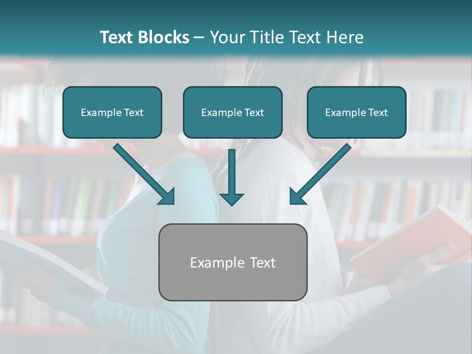 Library Dreadlocks Education PowerPoint Template