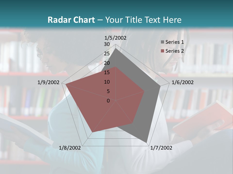 Library Dreadlocks Education PowerPoint Template