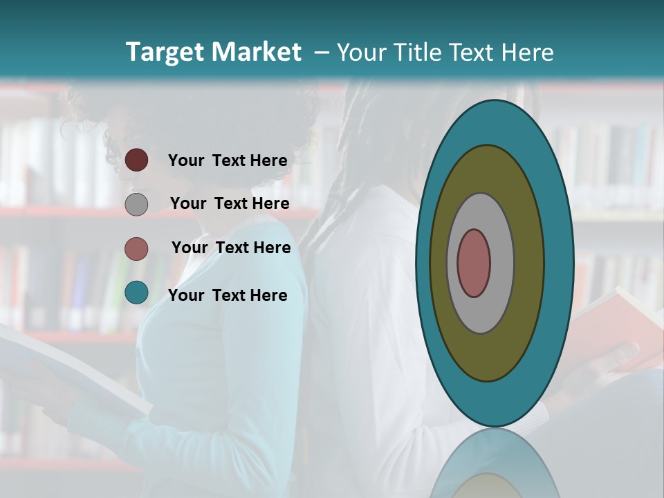 Library Dreadlocks Education PowerPoint Template