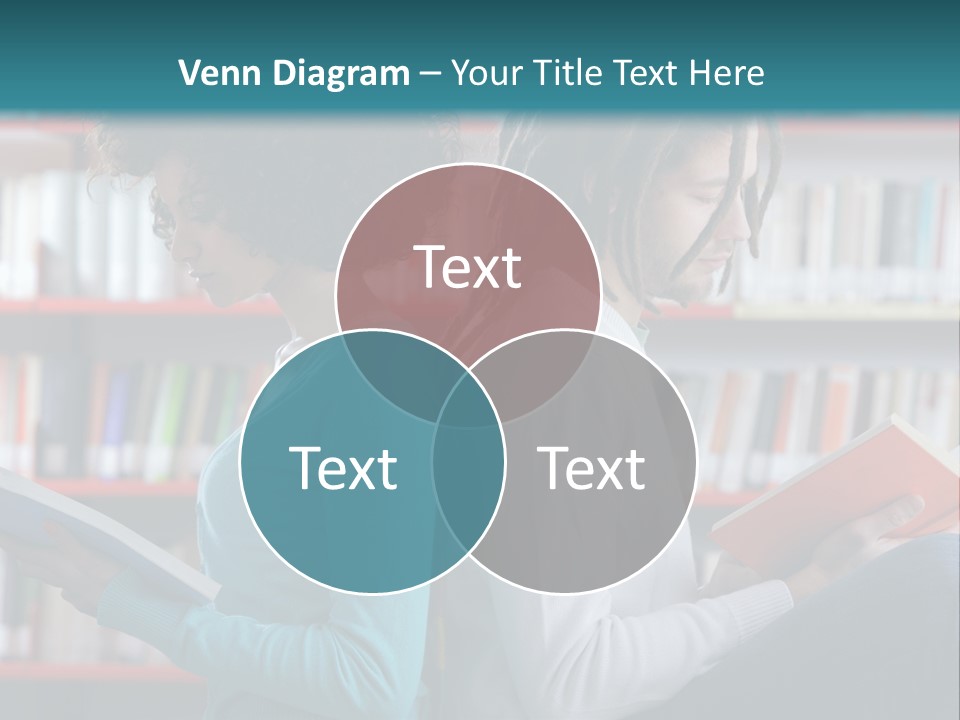 Library Dreadlocks Education PowerPoint Template