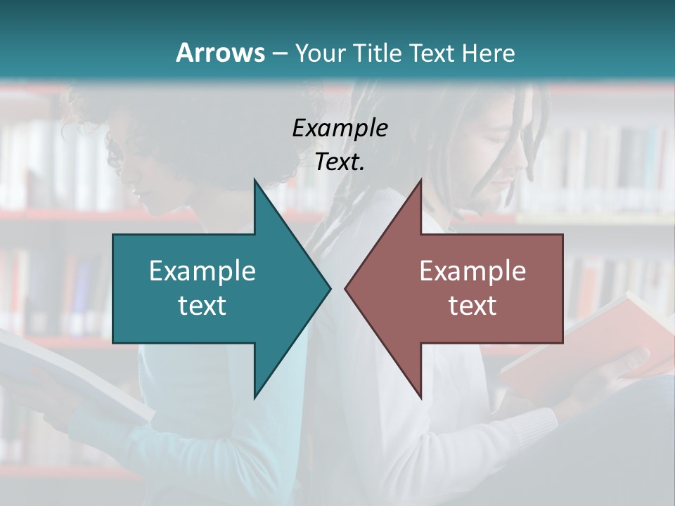 Library Dreadlocks Education PowerPoint Template