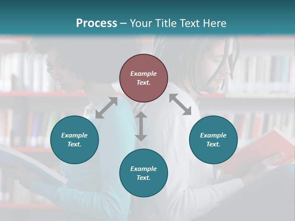 Library Dreadlocks Education PowerPoint Template